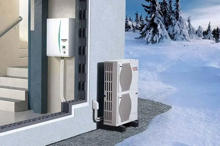 Groupe extérieur d’une pompe à chaleur réversible